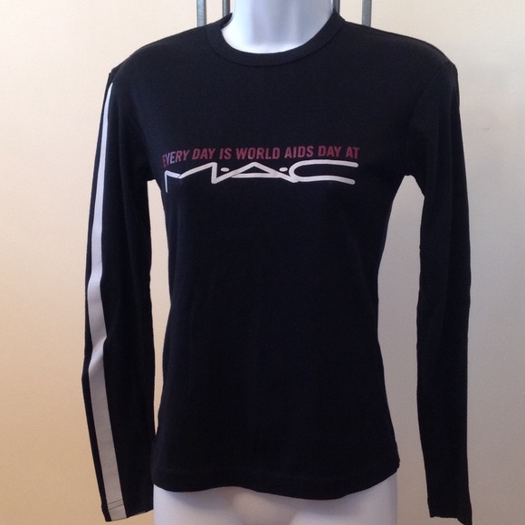 Vintage MAC Cosmetics World AIDS Day Shirt