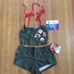 NWT Cover Style Love Trooper Bikini