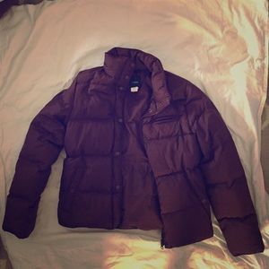 Jcrew Burgundy winter coat!