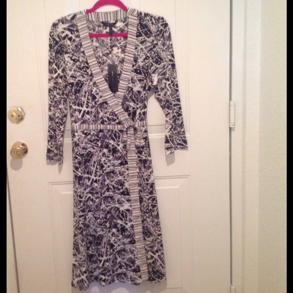 BCBG wrap dress