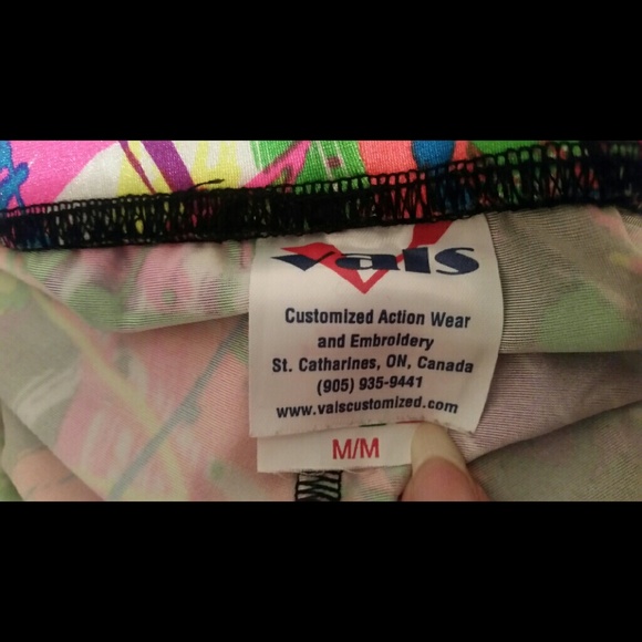 Cute Paint Splatter riding/workout shorts - Picture 3 of 3