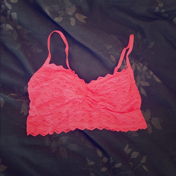 VS bralette geo lace