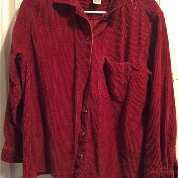 Courdoroy llbean button down