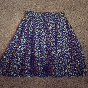 Floral Skater Skirt