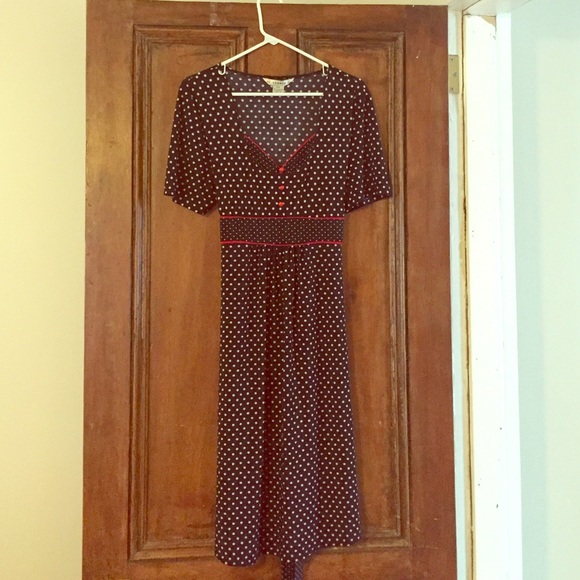 💕 Retro Polka Dot Dress 💕