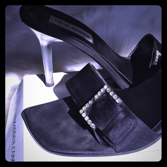Steve Madden rhinestone pumps
