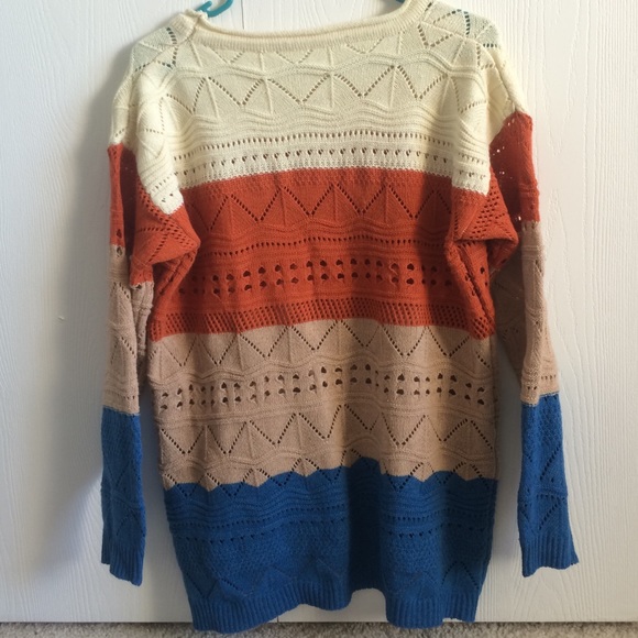 Color block sweater - Picture 2 of 4