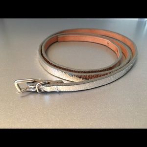 J. Crew skinny belt