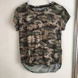 Camo tee