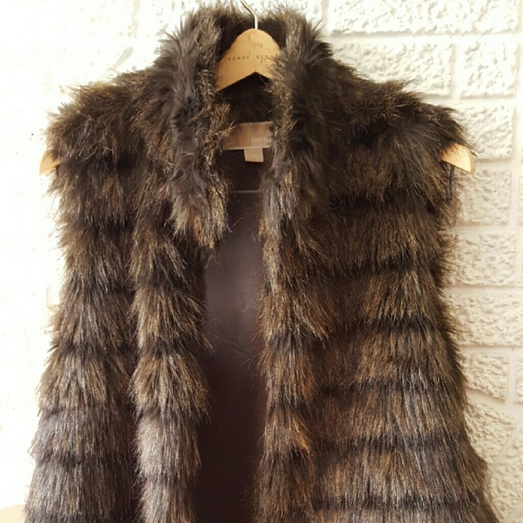 Michael Kors Faux Fur Vest
