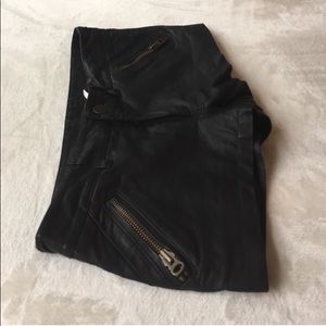 FINAL SALE Free People Genuine Leather Shorts