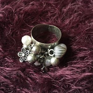 Antique look ring