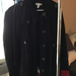 Black Maternity coat xl