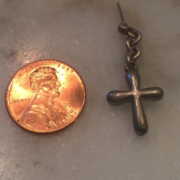 Versani Matte 925 Solid Silver Cross - image 4