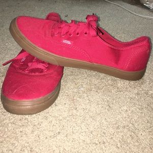 Red Vans