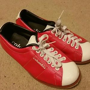 Red bowling shoes!