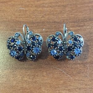 Betsey Johnson Butterfly earrings