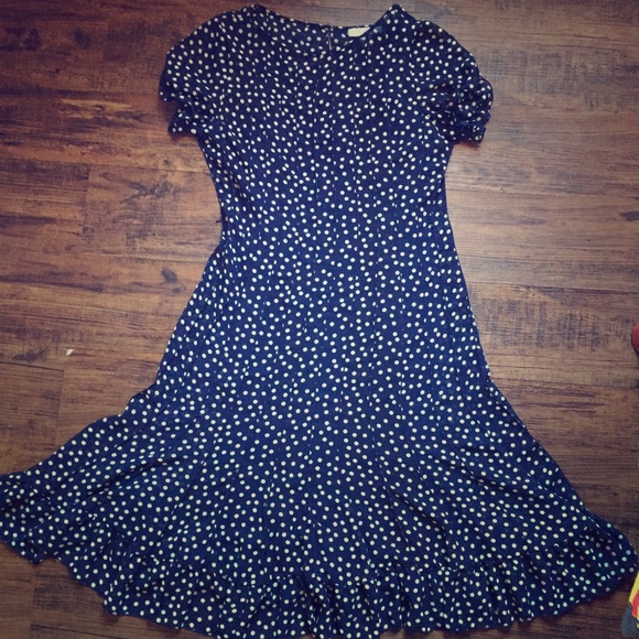 Vintage polka dot dress