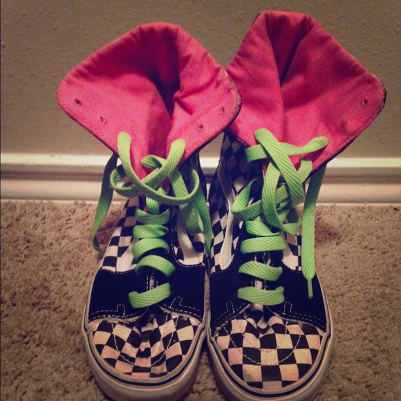 Black & White Checker Vans