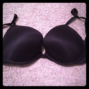 All black push up bra by VS