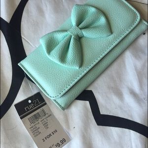 Pretty Pastel Turquoise Wallet 🎀