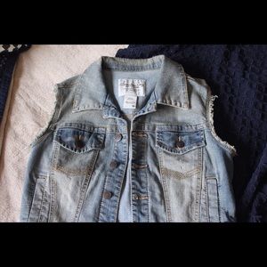 Jean Jacket Vest