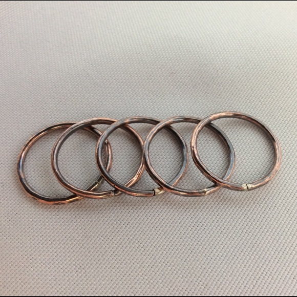 SOLD πHOST PICKπ Stack Rings - Picture 3 of 4