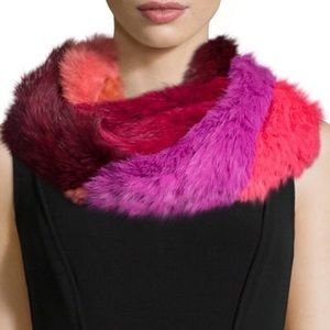 Jocelyn fur infinity scarf