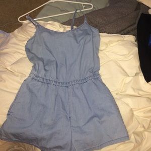Forever 21 size small blue romper