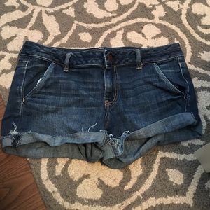 American eagle denim shortie size 12