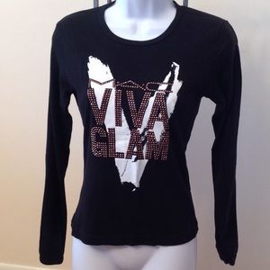 MAC Cosmetics VIVA GLAM long sleeve shirt