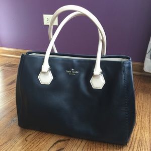 Kate Spade Black & Tan purse