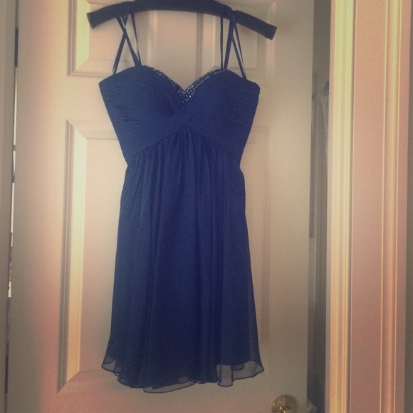 La Femme blue formal dress