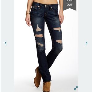 🆕True Religion distressed jeans.