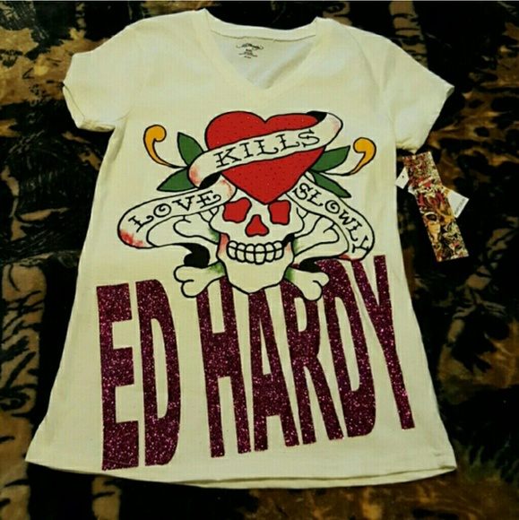 NWT Ed Hardy Tee