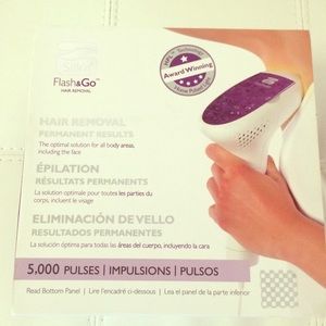 Flash n go permanent hair removal