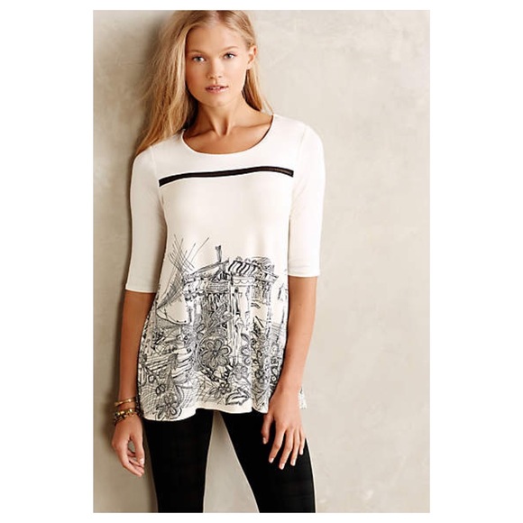 🚫Sold🚫Anthropologie Hall & Parlor Tee