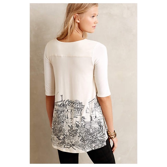 🚫Sold🚫Anthropologie Hall & Parlor Tee - Picture 2 of 3