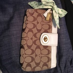 Coach Spring Color Wristlet