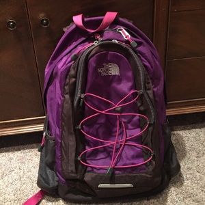 North face bookbag