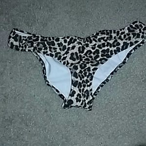PINK Cheetah Print Bikini Bottoms