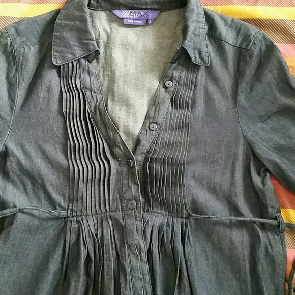 Dark Denim Tunic - Picture 2 of 3