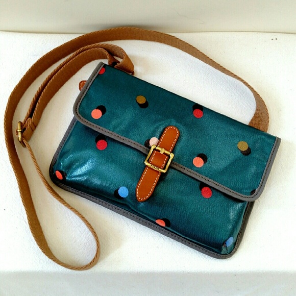 FINAL PRICE NWOT Fossil Key-Per Crossbody Bag