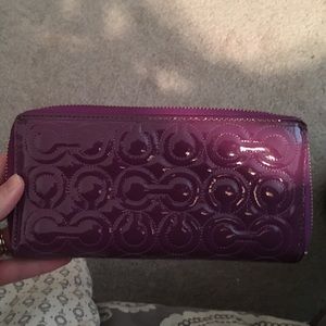 Coach Patent Leather Wallet