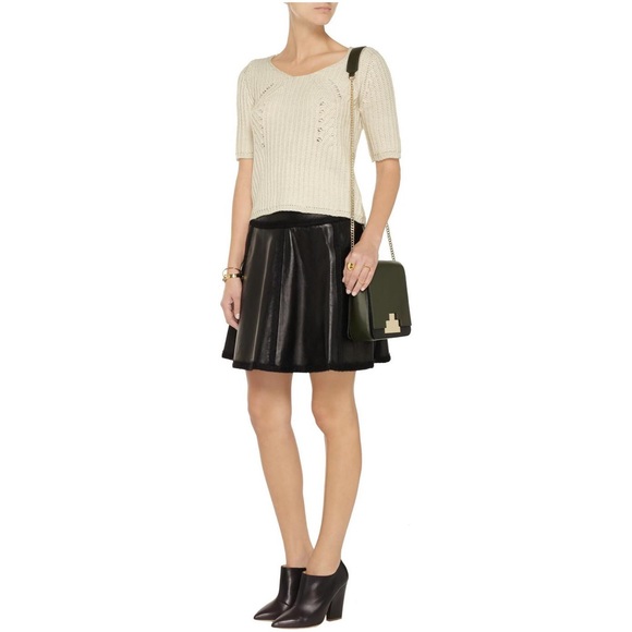 Walter Baker elbow length white sweater - Picture 1 of 3