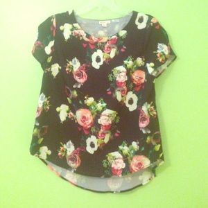 Merona floral shirt