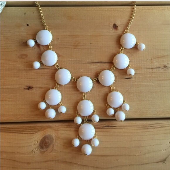 •LAST• T&J Designs Bubble Necklace - White - Picture 2 of 4