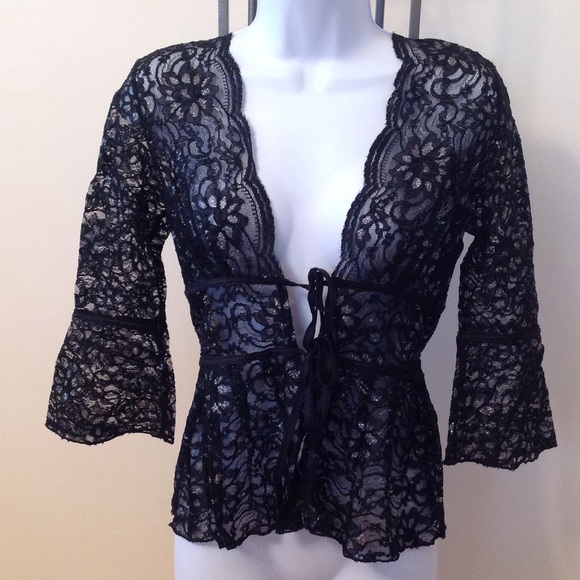 Bell sleeve cardigan
