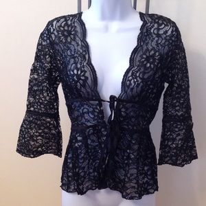 Bell sleeve cardigan