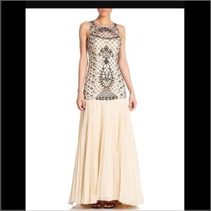 Sue Wong Beaded Drop - Waist Gown